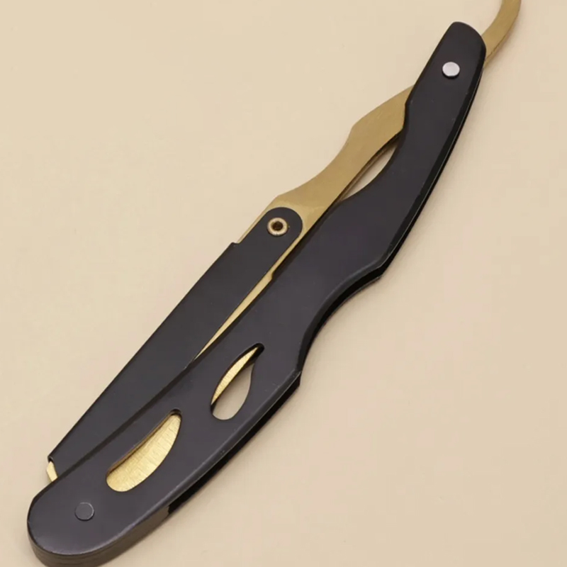 Straight Razor Safety - Men's Shaving Knife Manual Shaver Stainless