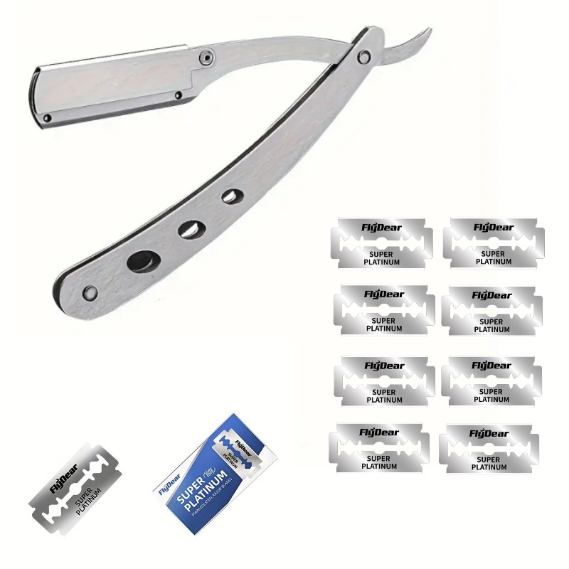 Straight Razor Safety - Hair Removal Knife Men Shaves Blades