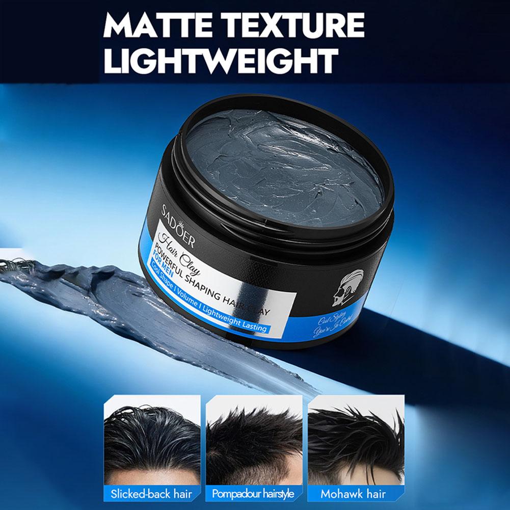 Men'S Grooming & Health Made Simple - Men's Hair Styling Clay Strong Hold