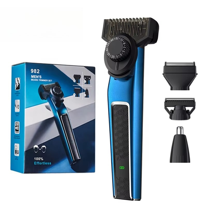 Men'S Grooming Nose And Ear - 982 Men Beard Trimmer Set Hair