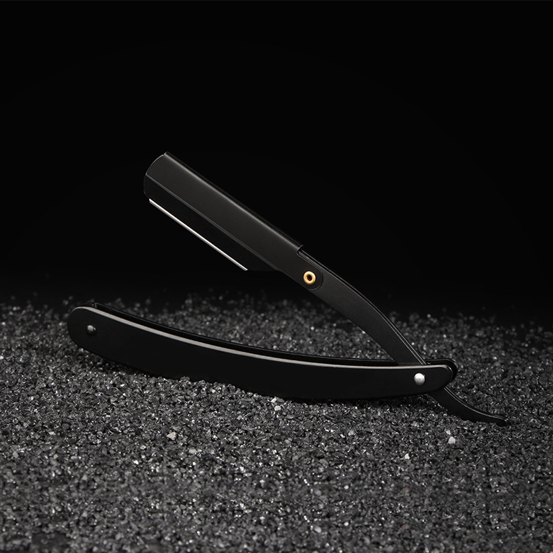 Straight Razor Safety - 1PC Straight Barber Razor Stainless Steel