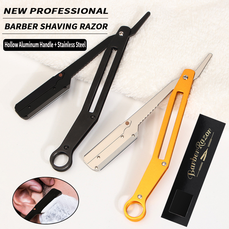 Straight Razor Safety - 1Pc Men's Folding Barber Razors Aluminum
