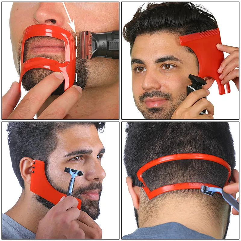 2/4Pcs Men's Beard Combs Hair  - Grooming Men'S Hair 评论和价格