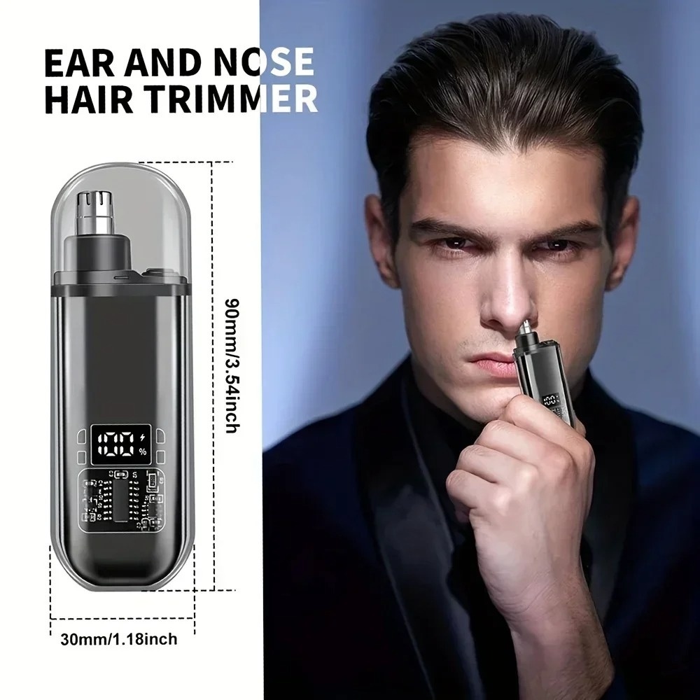 Electric Mini Nose Ear Hair Tr - Men'S Grooming Nose And Ear 评论和价格