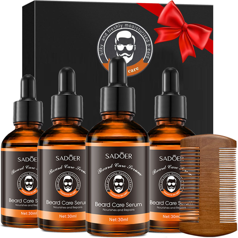 Men's Beard Oil Set for Groomi - Men'S Grooming And Skin Care 评论和价格