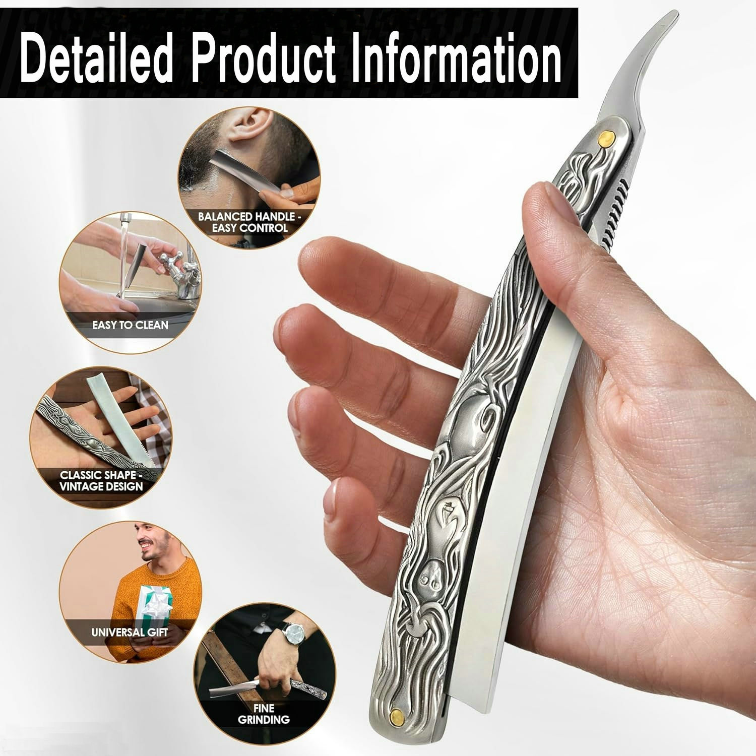 Professional Barber Straight E - Straight Razor Safety 评论和价格