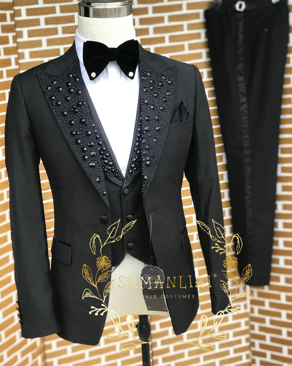 Black Men Suits Luxury Stone C - Mens Grooming Kit Luxury 评论和价格
