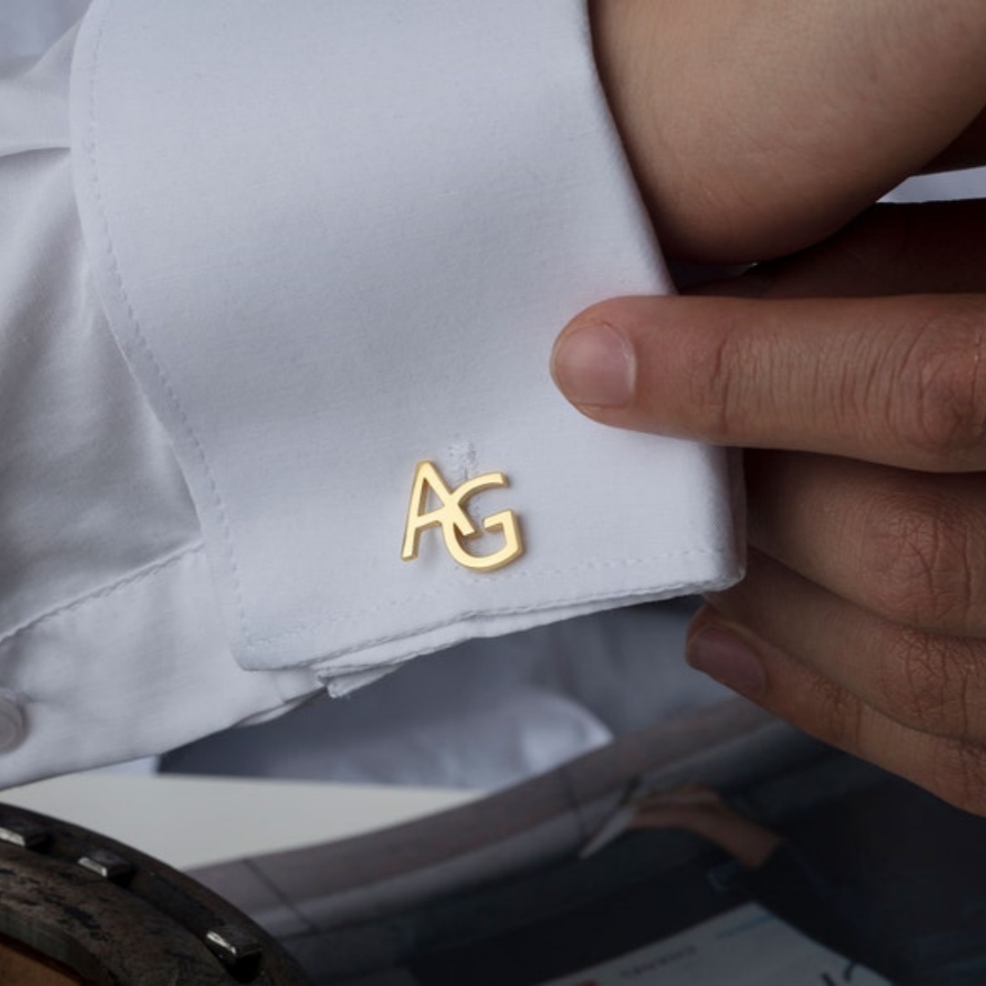 Custom Name Cufflinks for Men  - Men'S Grooming & Health Made Simple 评论和价格