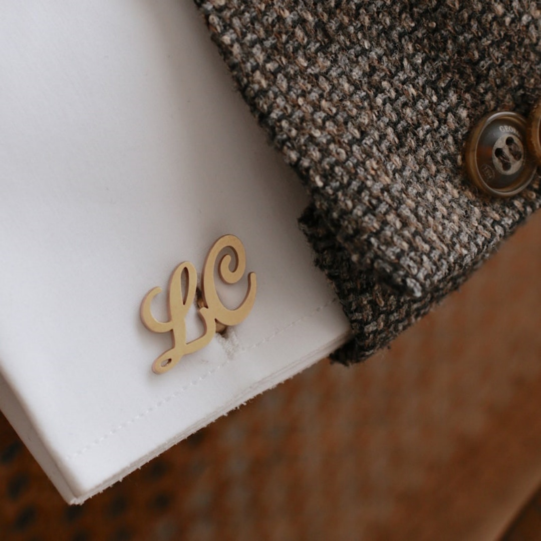 Custom Name Cufflinks for Men  - Men'S Grooming & Health Made Simple 评论和价格