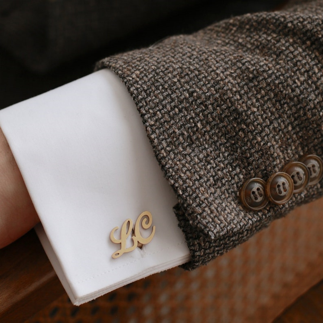Custom Name Cufflinks for Men  - Men'S Grooming & Health Made Simple 评论和价格