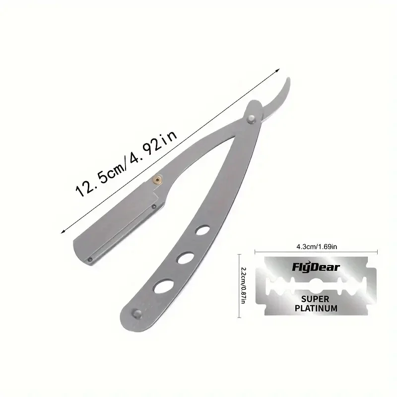 Hair Removal Knife Men Shaves  - Straight Razor Safety 评论和价格