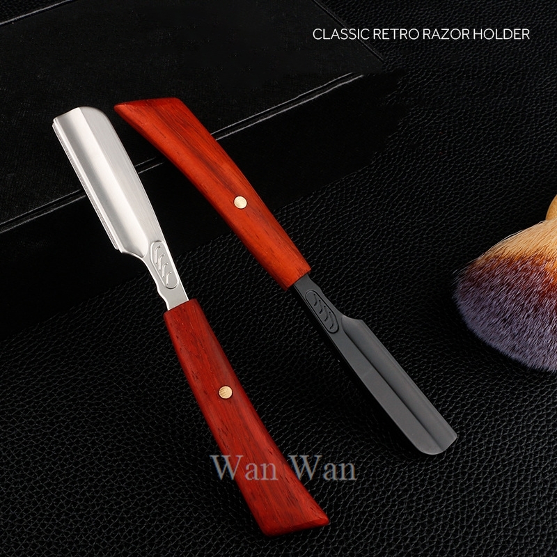 Wooden Beard Trimmer Retro Man - Straight Razor Safety 评论和价格