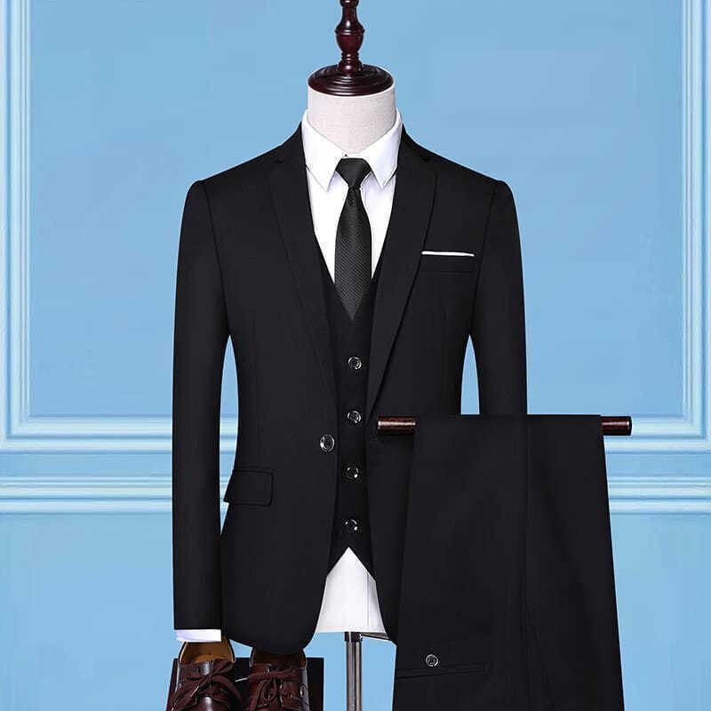 Men Suit 3 Piece Set Slim Fit  - Men'S Grooming And Style 评论和价格