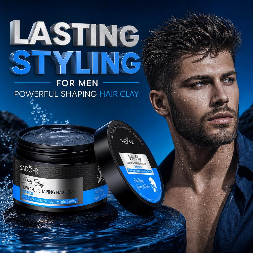 Men's Hair Styling Clay Strong - Men'S Grooming & Health Made Simple 评论和价格