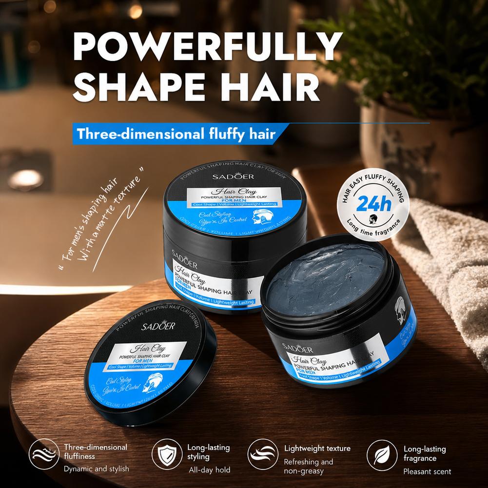 Men's Hair Styling Clay Strong - Men'S Grooming & Health Made Simple 评论和价格