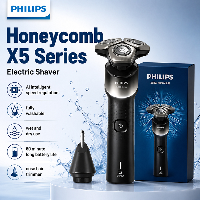 Philips XQ523 Rotary Electric  - Mens Grooming Kit Philips 评论和价格