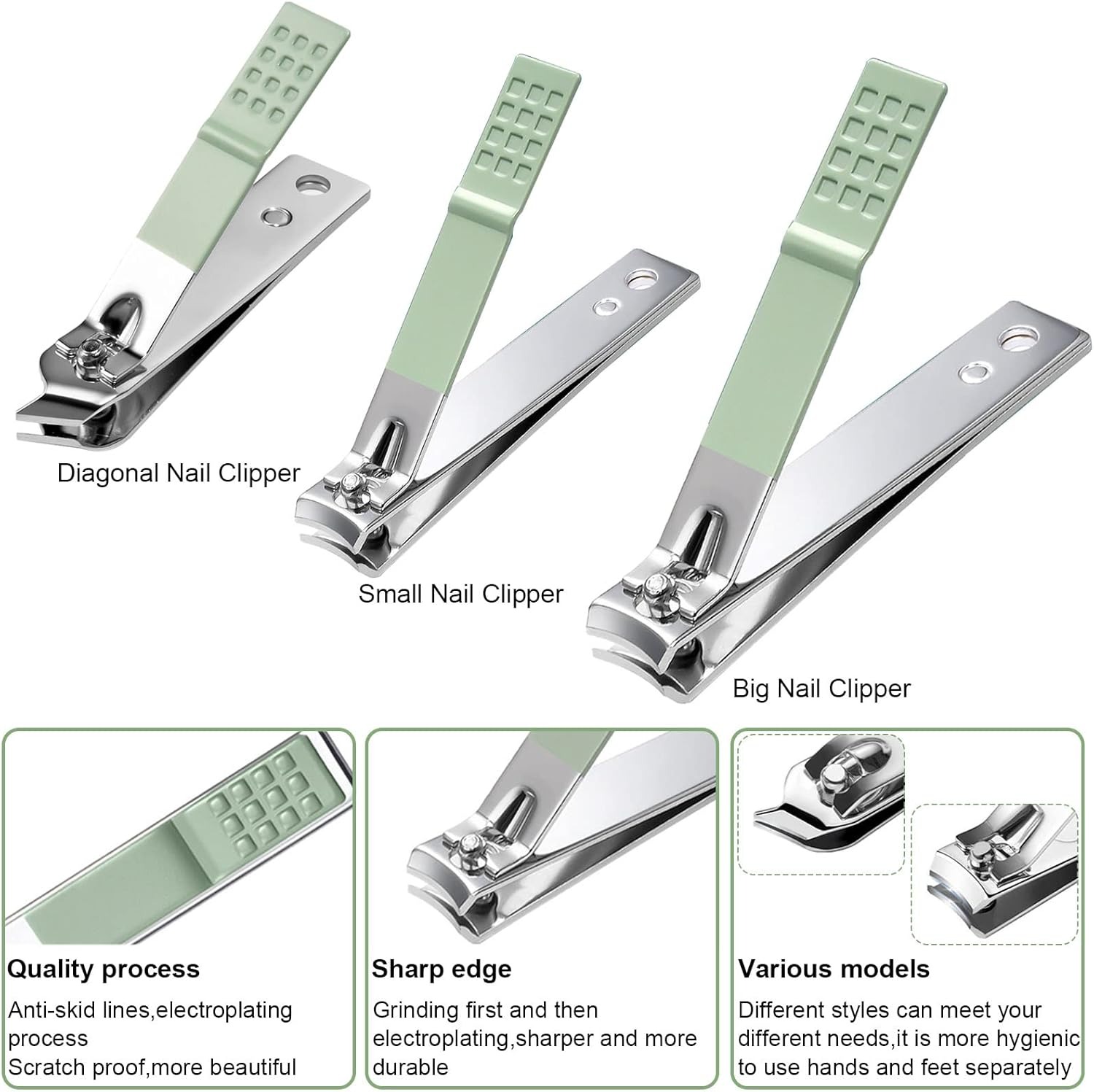 Manicure Set Professional, Nai - Mens Grooming Kit Luxury 评论和价格