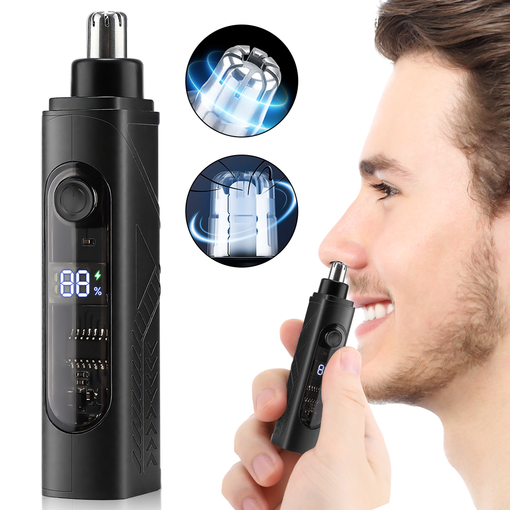 Rechargeable Nose Hair trimmer - Men'S Grooming Nose And Ear 评论和价格