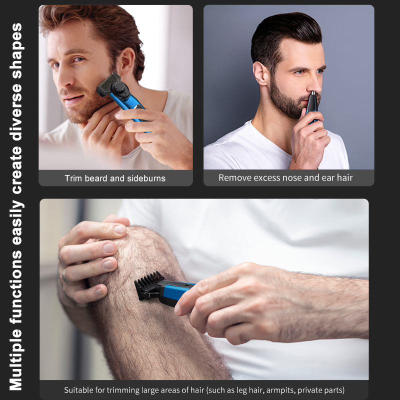 982 Men Beard Trimmer Set Hair - Men'S Grooming Nose And Ear 评论和价格