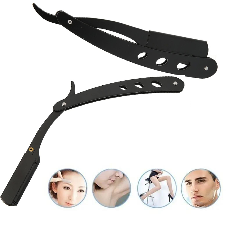 Men Straight Razor Edge Stainl - Straight Razor Safety 评论和价格