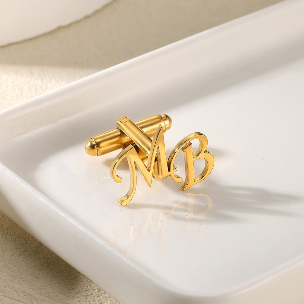 Customized Initial Letter Cuff - Men'S Grooming & Health Made Simple 评论和价格