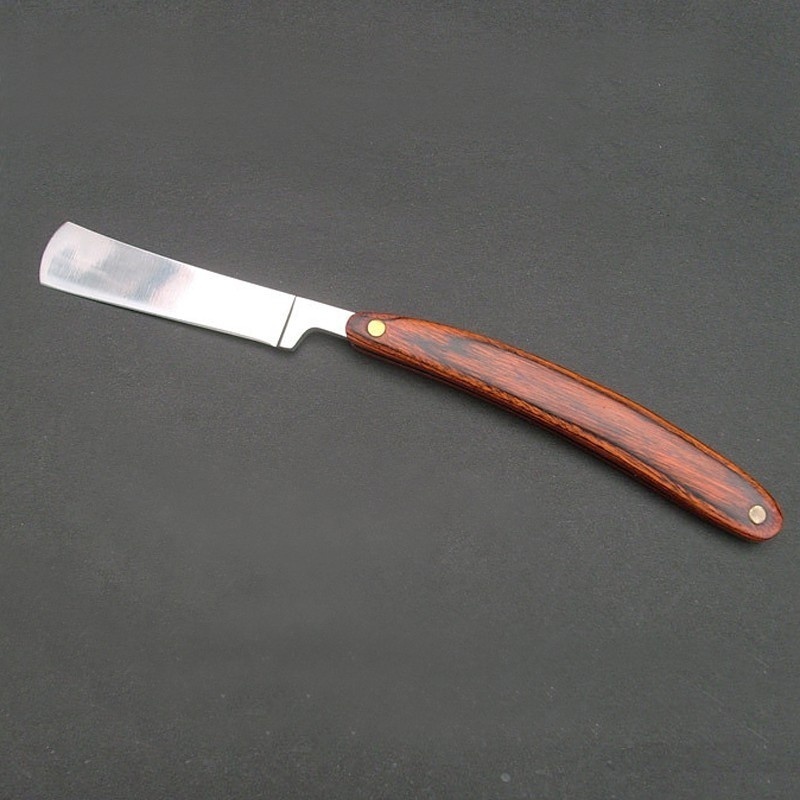 Vintage Wood Handle Straight E - Straight Razor Safety 评论和价格
