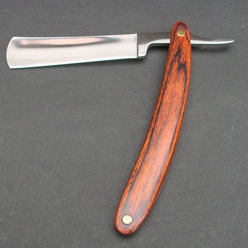 Vintage Wood Handle Straight E - Straight Razor Safety 评论和价格
