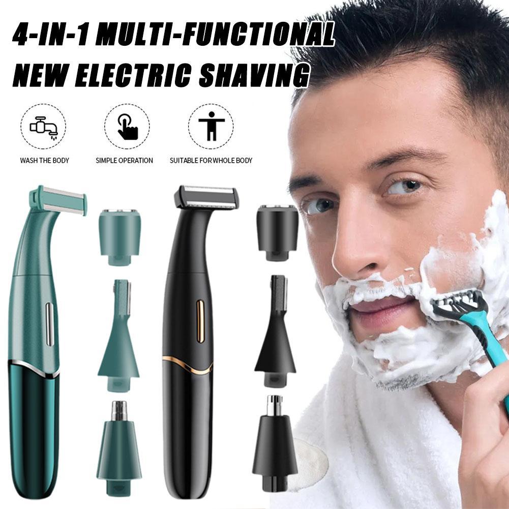 3 In 1 Electric Shaver Men Bea - Men'S Grooming Eyebrow Trimming 评论和价格