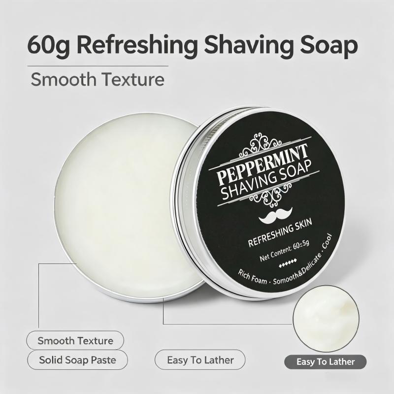 Peppermint Shaving Soap 60g Me - Men'S Grooming And Skin Care 评论和价格
