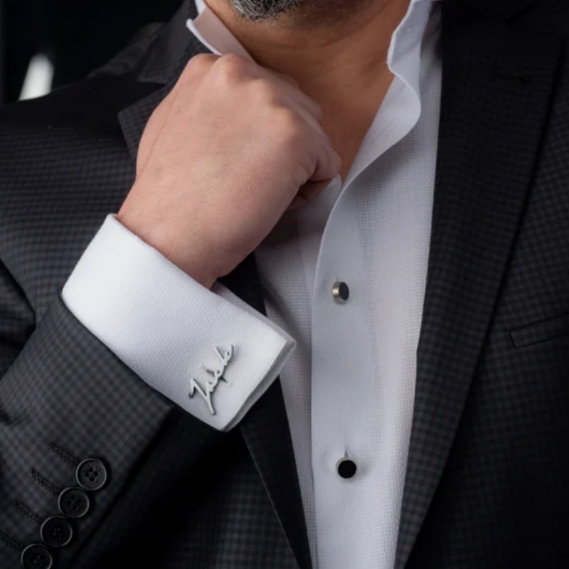 Custom Name Cufflinks 18K Gold - Men'S Grooming & Health Made Simple 评论和价格