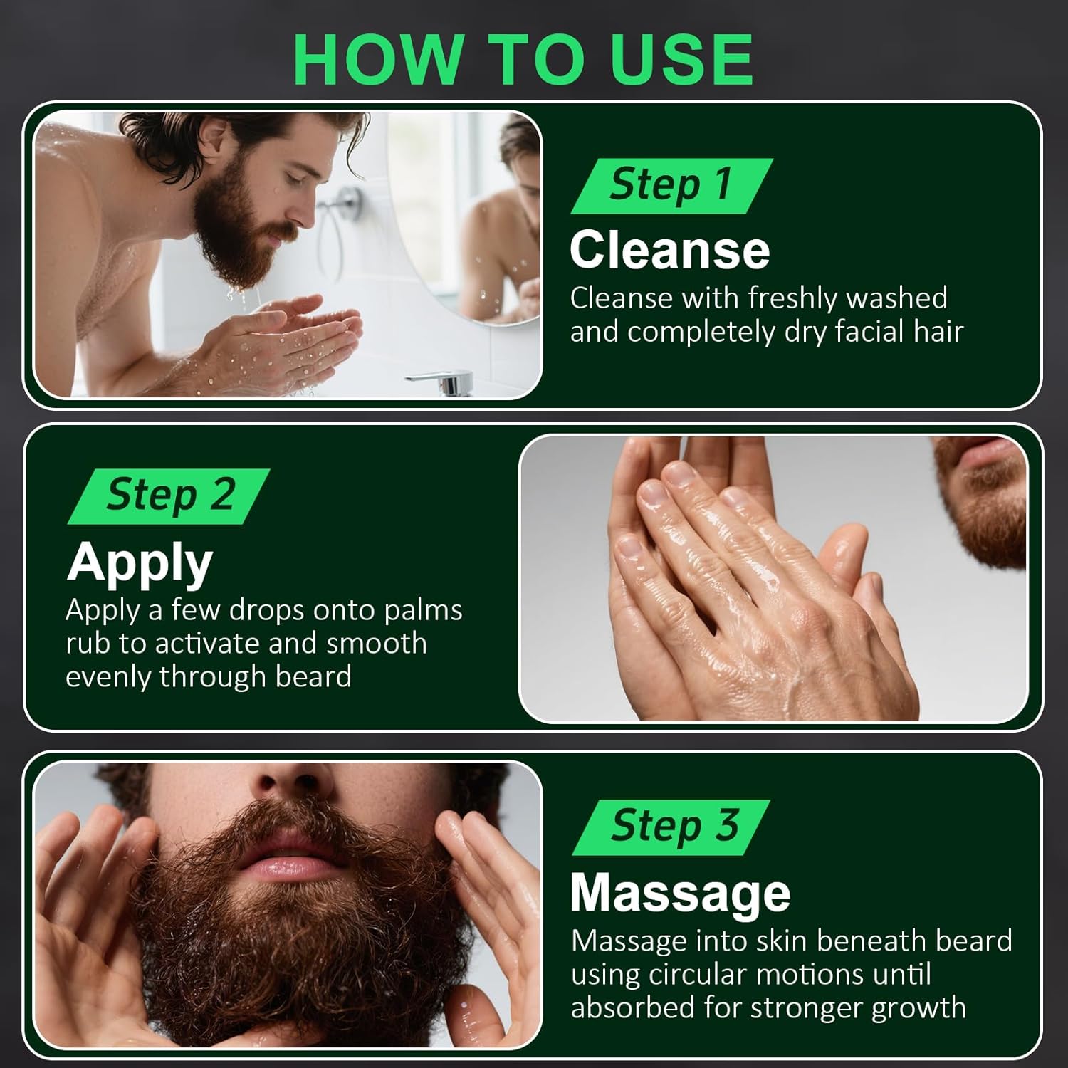 30ml Beard Growth Oil Serum Fo - Men'S Grooming And Skin Care 评论和价格
